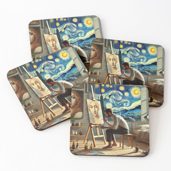 Item preview, The Modern Van Gogh designed and sold by ZenOfAIarts.
