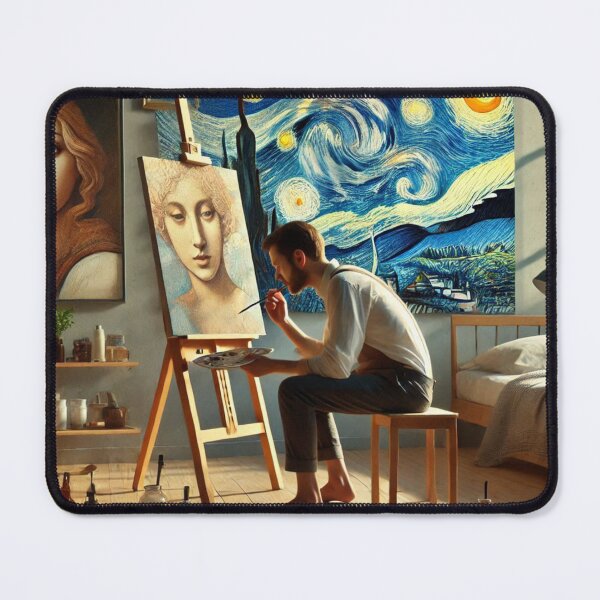 Item preview, The Modern Van Gogh designed and sold by ZenOfAIarts.