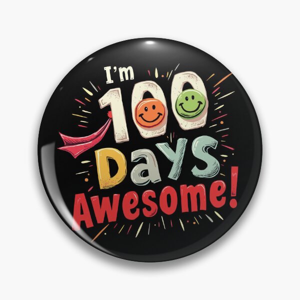 Artikelvorschau, Ich bin 100 Tage alt. Tolles, lustiges Feier-Design entworfen und verkauft von Vago.