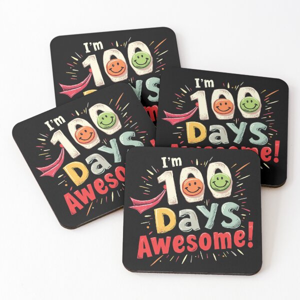 Item preview, I’m 100 Days Awesome Fun Celebration Design designed and sold by Vago.