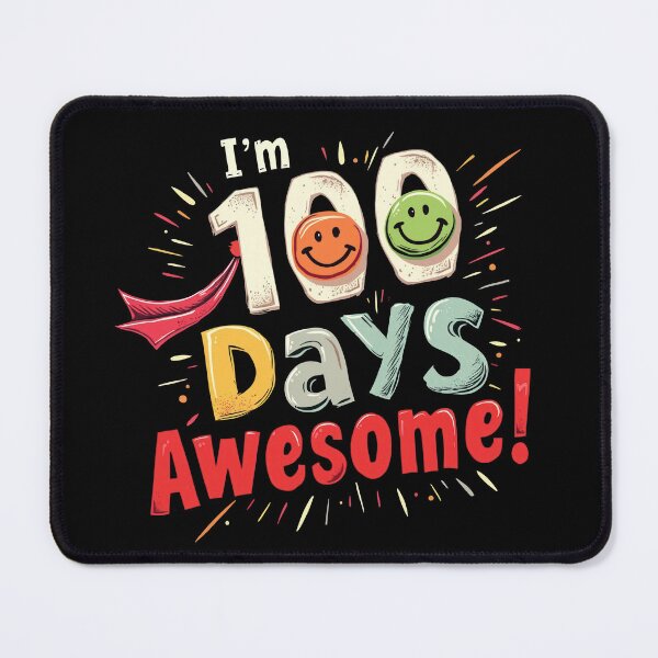 Item preview, I’m 100 Days Awesome Fun Celebration Design designed and sold by Vago.