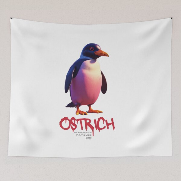 Item preview, Ostrich Penguin  designed and sold by pUNKnown.