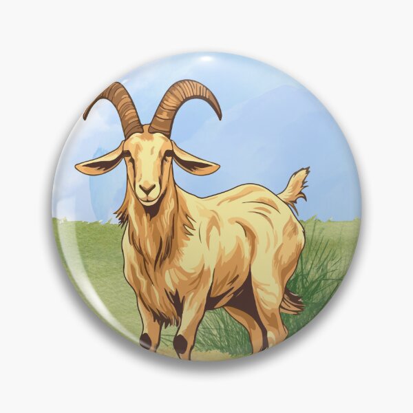 Item preview, Goat on The Grass designed and sold by Grootyby.