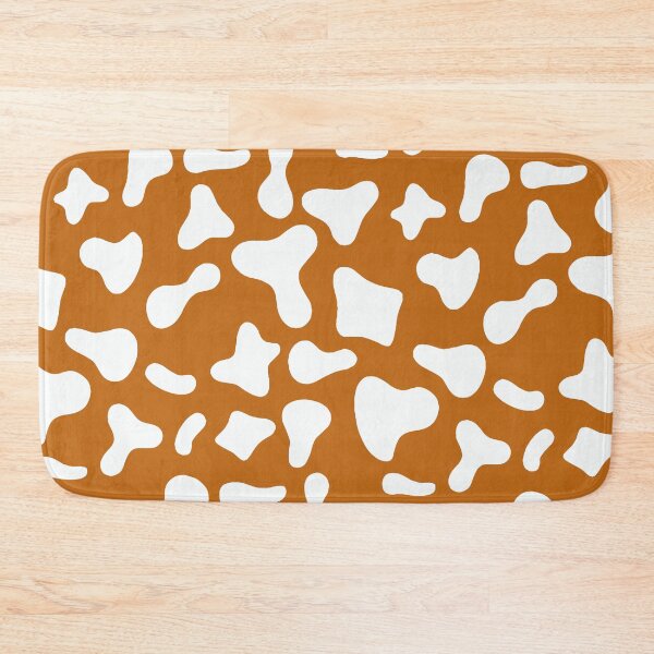 Item preview, White Cow Pattern on Caramel Cow | Holstein Cow Pattern designed and sold by PatternPen.