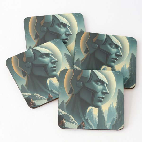 Item preview, Voyage Through the Alien Canyons designed and sold by ZenOfAIarts.