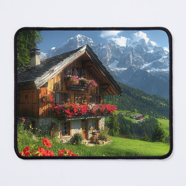 Item preview, Charming Tyrolean Chalet in Summer designed and sold by daila70.