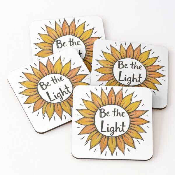 Item preview, Be the Light Sunflower designed and sold by RebelPaintBrush.