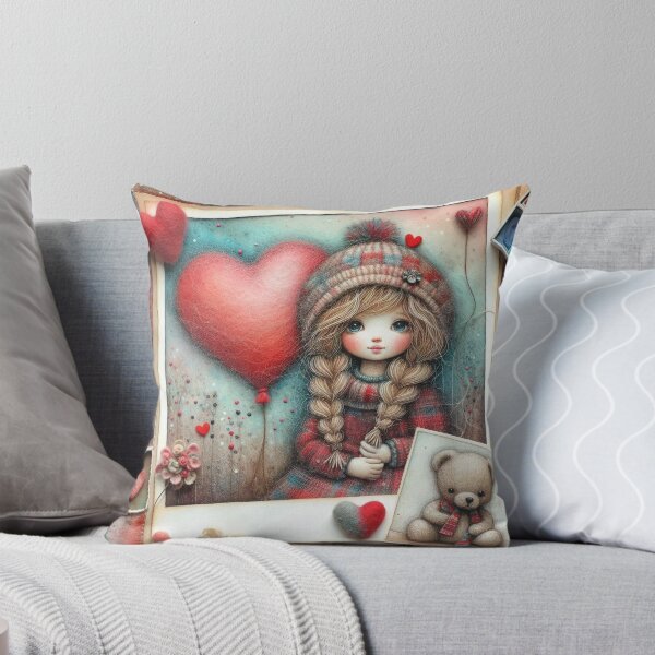 Item preview, Serene Greeting Warms the Hearts - Girl  designed and sold by Beyondnote-Art.