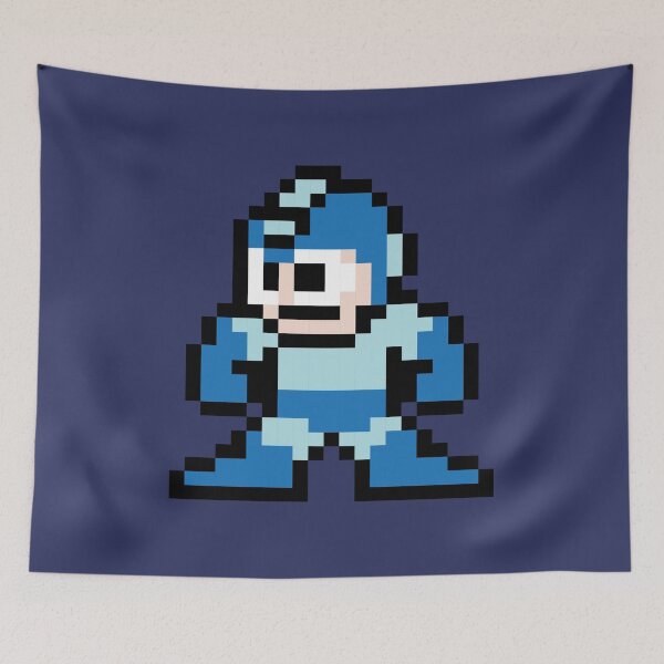 Item preview, Mega Man - Gift for gamer - Present for Video Game lover designed and sold by Design Atlas.