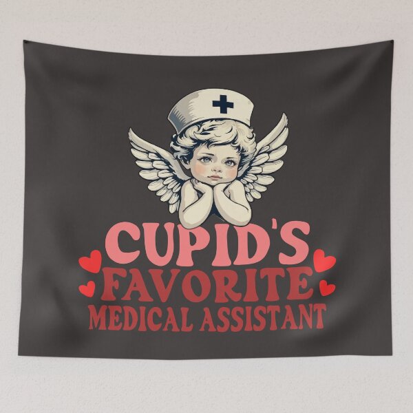 Item preview, Cupid's Favorite Medical Assistant Valentine day designed and sold by Colorfulman.