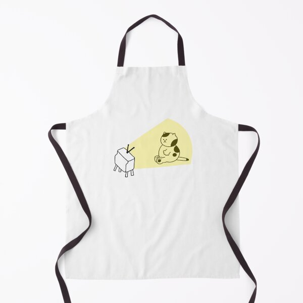 Item preview, a Cat watching TV designed and sold by superbaechoo.
