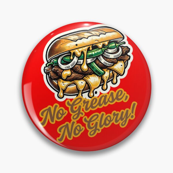 Item preview, Philly Cheesesteak - No Grease, No Glory! designed and sold by DigiSudu.