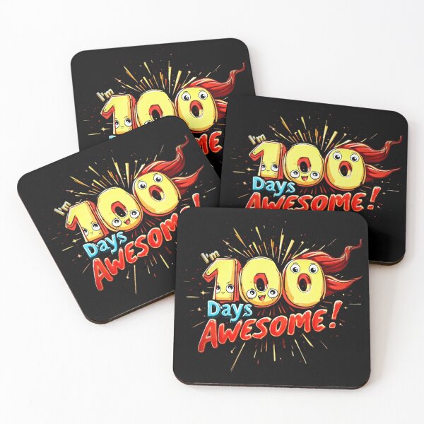 Item preview, I’m 100 Days Awesome Cute Superhero Celebration Design designed and sold by Vago.