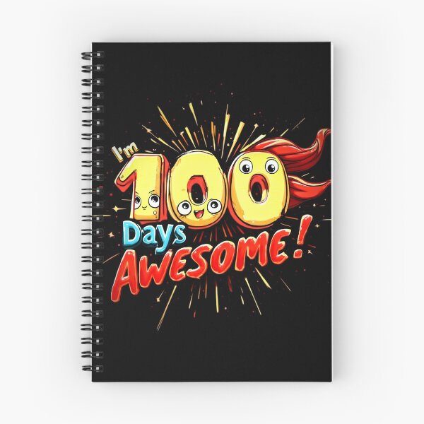 Item preview, I’m 100 Days Awesome Cute Superhero Celebration Design designed and sold by Vago.