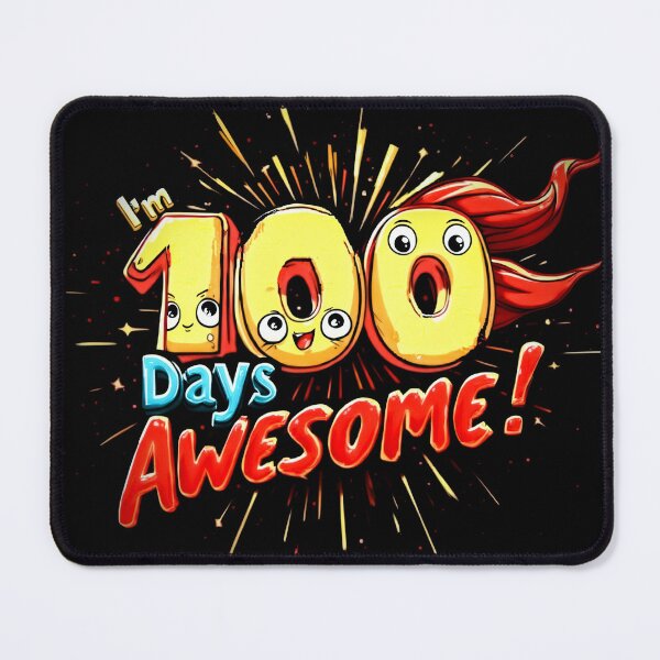 Item preview, I’m 100 Days Awesome Cute Superhero Celebration Design designed and sold by Vago.