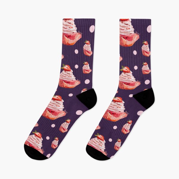 Item preview, Life’s short eat the Strawberry Cupcake designed and sold by poppybludesign.