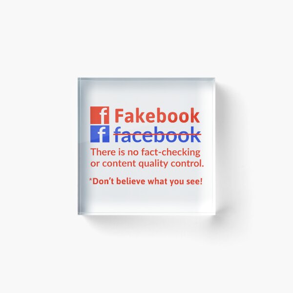 Item preview, Fakebook Facebook parody  designed and sold by Rachel the Artist .