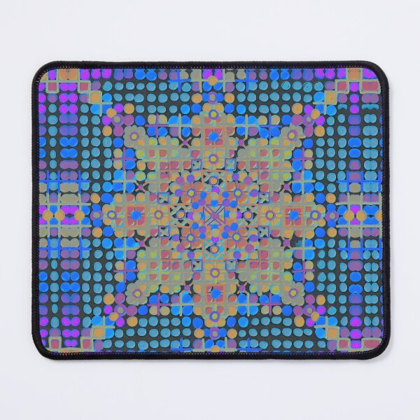 Item preview, Dotty indigo tile designed and sold by bekki smith.