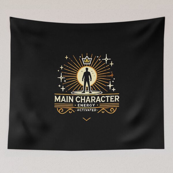 Item preview, Main character energy activated. designed and sold by ConradoBullhead.