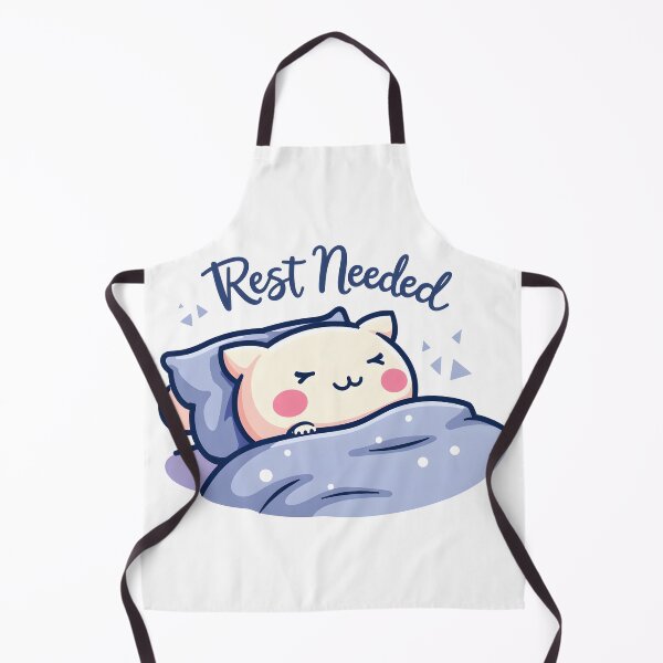 Item preview, A pillow with a sigh: "Rest Needed" designed and sold by FoxyJags.