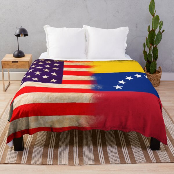 Item preview, US Flag and Venezuela Flag Pride Wear Design designed and sold by LovelyHappyGift.