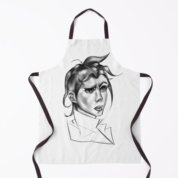 Item preview, Stylized Grey Scale Portrait Drawing designed and sold by Wish Design.