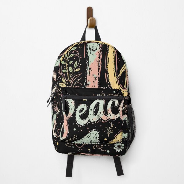 Item preview, Peace, Love, and 100 Days of School Hippie-Themed Design designed and sold by Vago.