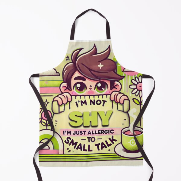 Item preview, Small talk feels more like a burden than a casual conversation. designed and sold by cherryfoxy24.