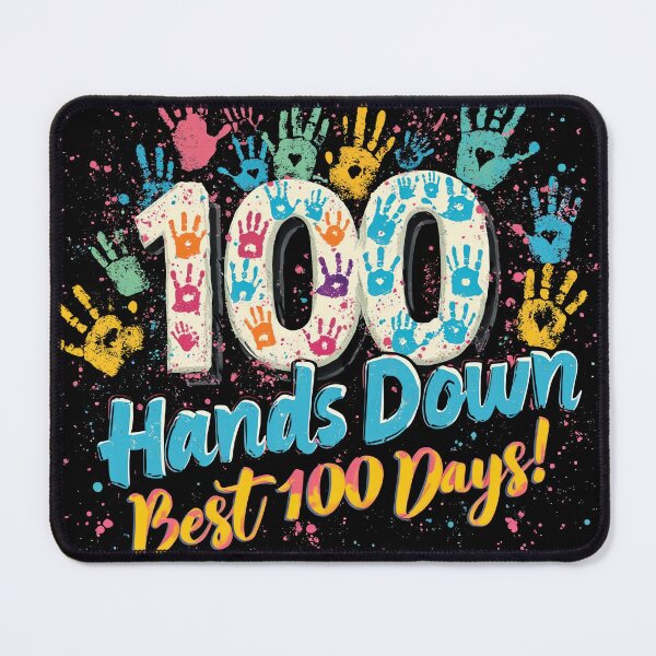Item preview, Hands Down Best 100 Days of School Celebration Design designed and sold by Vago.