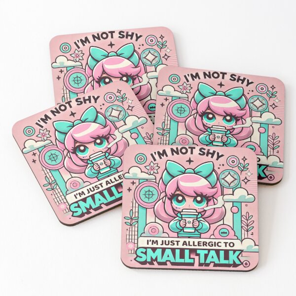 Item preview, Engaging in small talk is less about confidence and more about preference. designed and sold by cherryfoxy24.