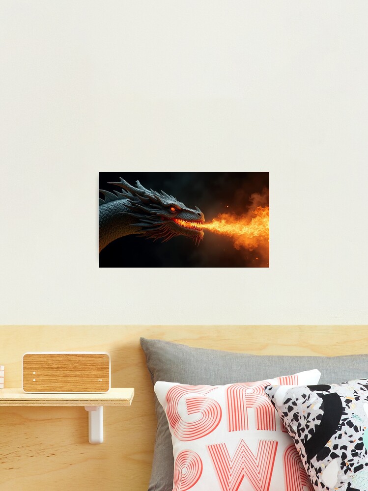 Thumbnail 2 of 3, Photographic Print, Dragon designed and sold by LenCarol.