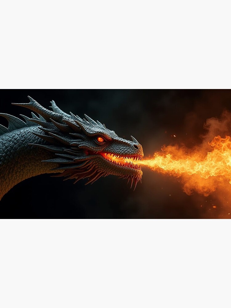 Thumbnail 3 of 3, Photographic Print, Dragon designed and sold by LenCarol.