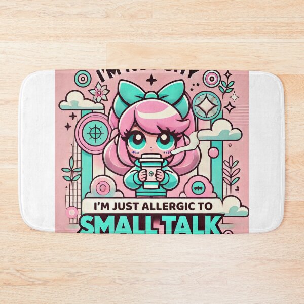 Item preview, Engaging in small talk is less about confidence and more about preference. designed and sold by cherryfoxy24.
