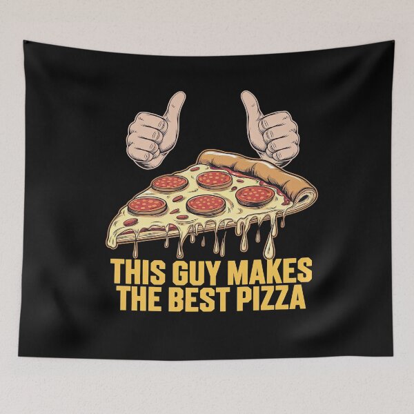 Item preview, This Guy Makes The Best Pizza – Funny Pizza Chef Humor designed and sold by Hananiah Merch.