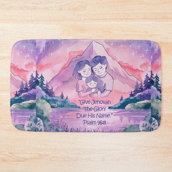 Item preview, "Give Jehovah the glory due his name." ~ Psalm 96:8 Family In Nature designed and sold by EveryGoodGift.