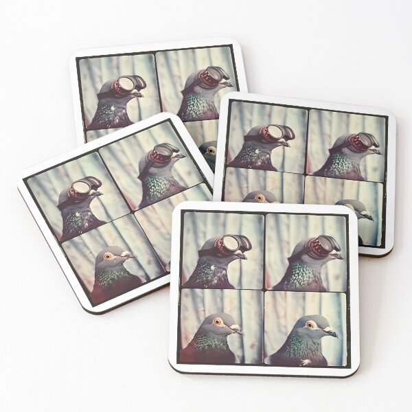 Aperçu de l'œuvre Photomaton amusant pour colombophiles créée et vendue par RockFireMerch.