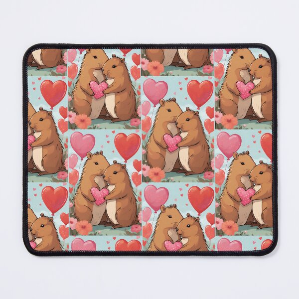Item preview, CAPYBARAS LOVE , CAPYBARA designed and sold by GOLDENGARDENART.