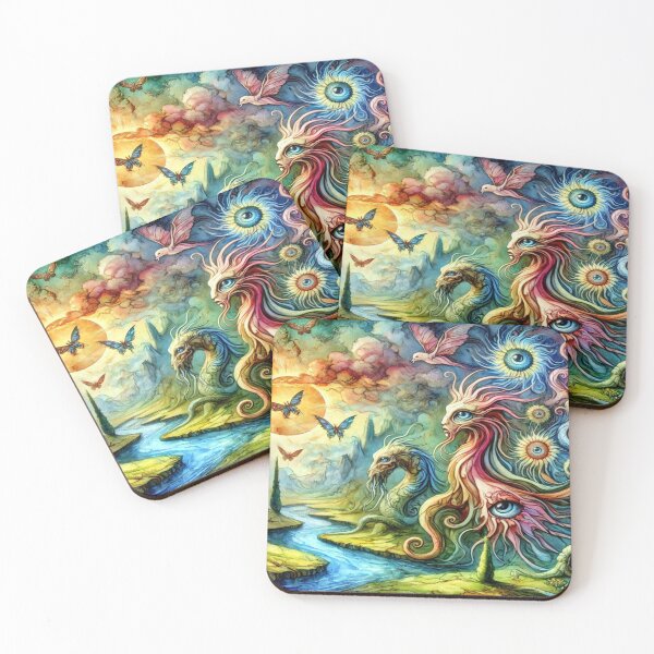Item preview, "Fantastic creatures unfold magic in an enchanting landscape: A visual journey" designed and sold by FotoworldEdel.