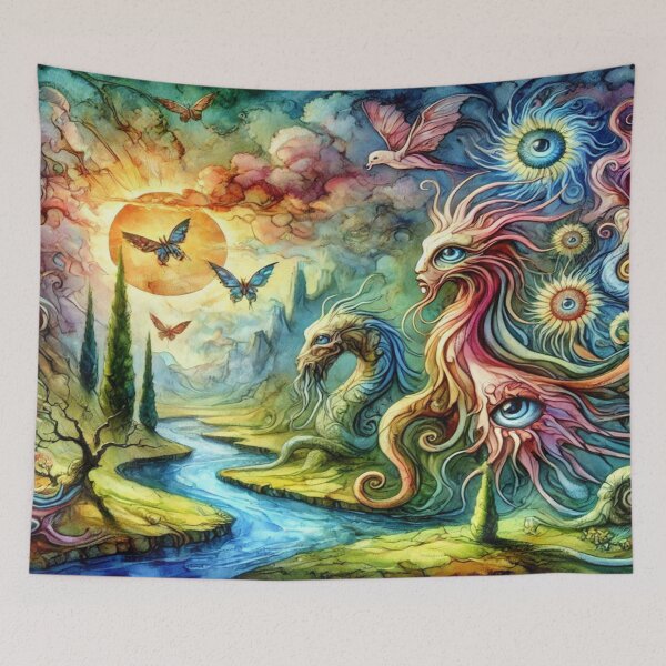 Item preview, "Fantastic creatures unfold magic in an enchanting landscape: A visual journey" designed and sold by FotoworldEdel.