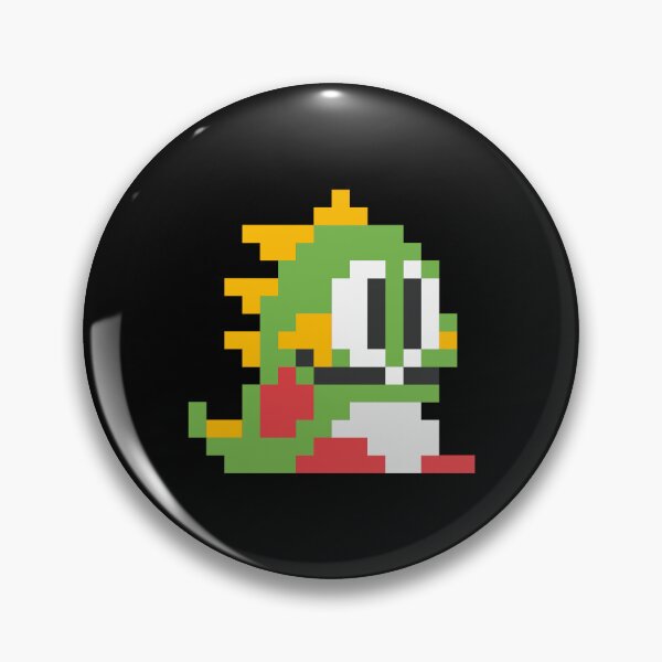 Item preview, Retro Pixel Bubble Bobble Dinosaur - Classic Arcade Gaming Gift designed and sold by Design Atlas.
