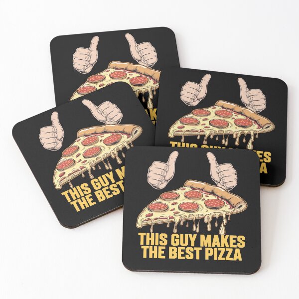 Item preview, This Guy Makes The Best Pizza - Funny Pizza Chef Art designed and sold by Hananiah Merch.
