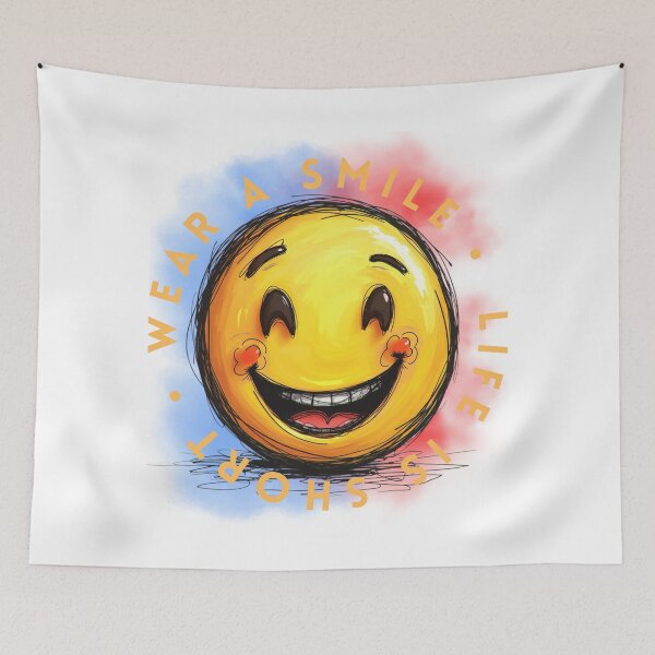 Item preview, Wear a smile designed and sold by likeforcode.