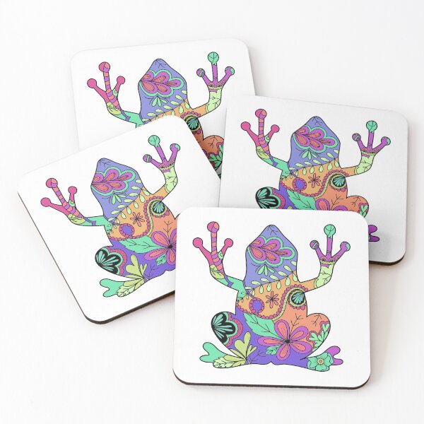 Item preview, Psychedelic Frog designed and sold by OakTreeCreations.
