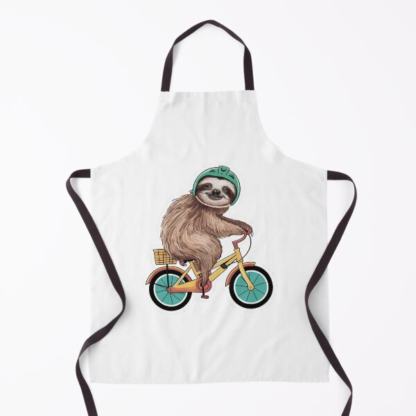 Item preview, Funny Cute Cycling Sloth for Bike Lovers Fathers designed and sold by Laugh-Lines.