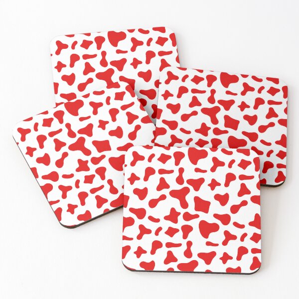 Item preview, Red Cow Pattern on White Cow | Holstein Cow Pattern designed and sold by PatternPen.