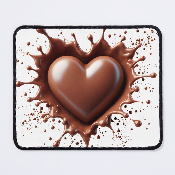 Item preview, Chocolate Splash Heart Shape designed and sold by KwangCB.