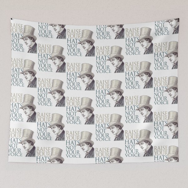 Item preview, Raise Your Hats, Not Your Voice designed and sold by SignumShop.
