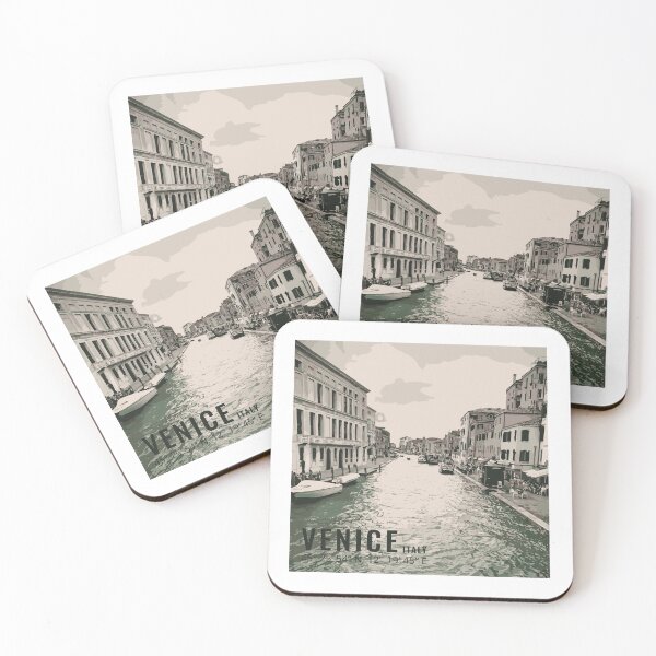 Item preview, Venetian Summer: Iconic Canal Illustration designed and sold by Mundivagant Designs.