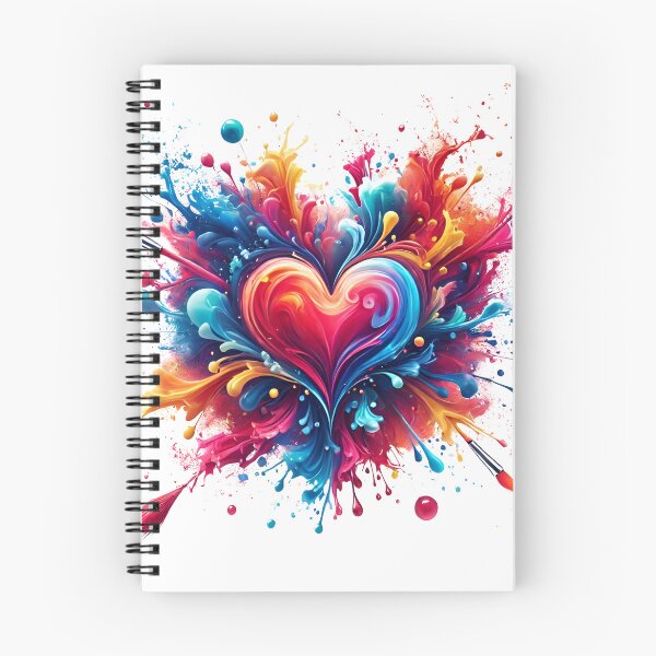 Item preview, Heart-shaped painting color spreads out designed and sold by KwangCB.