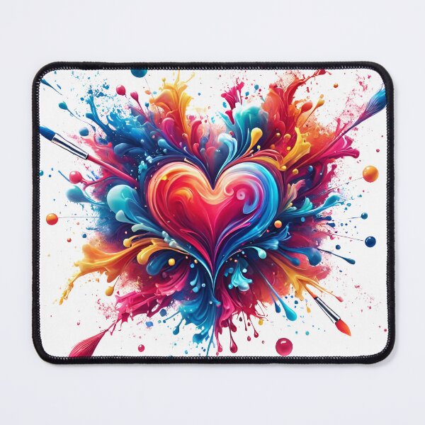 Item preview, Heart-shaped painting color spreads out designed and sold by KwangCB.